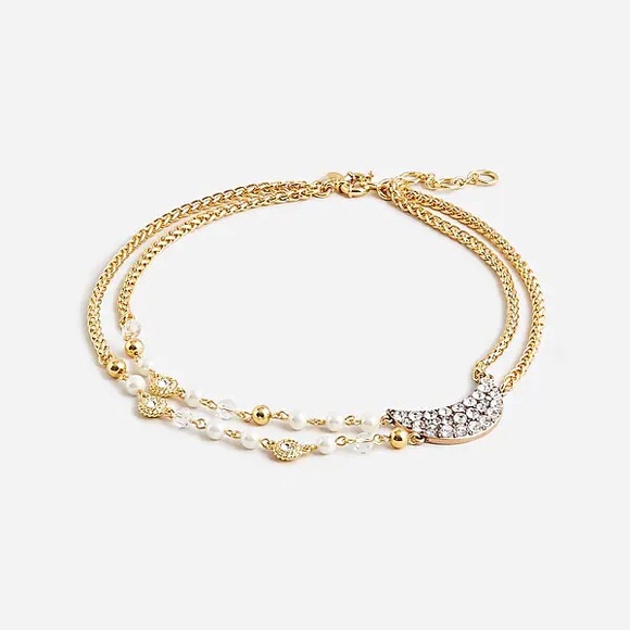 J CREW CELESTIAL PEARL NECKLACE NWT - Picture 3 of 3